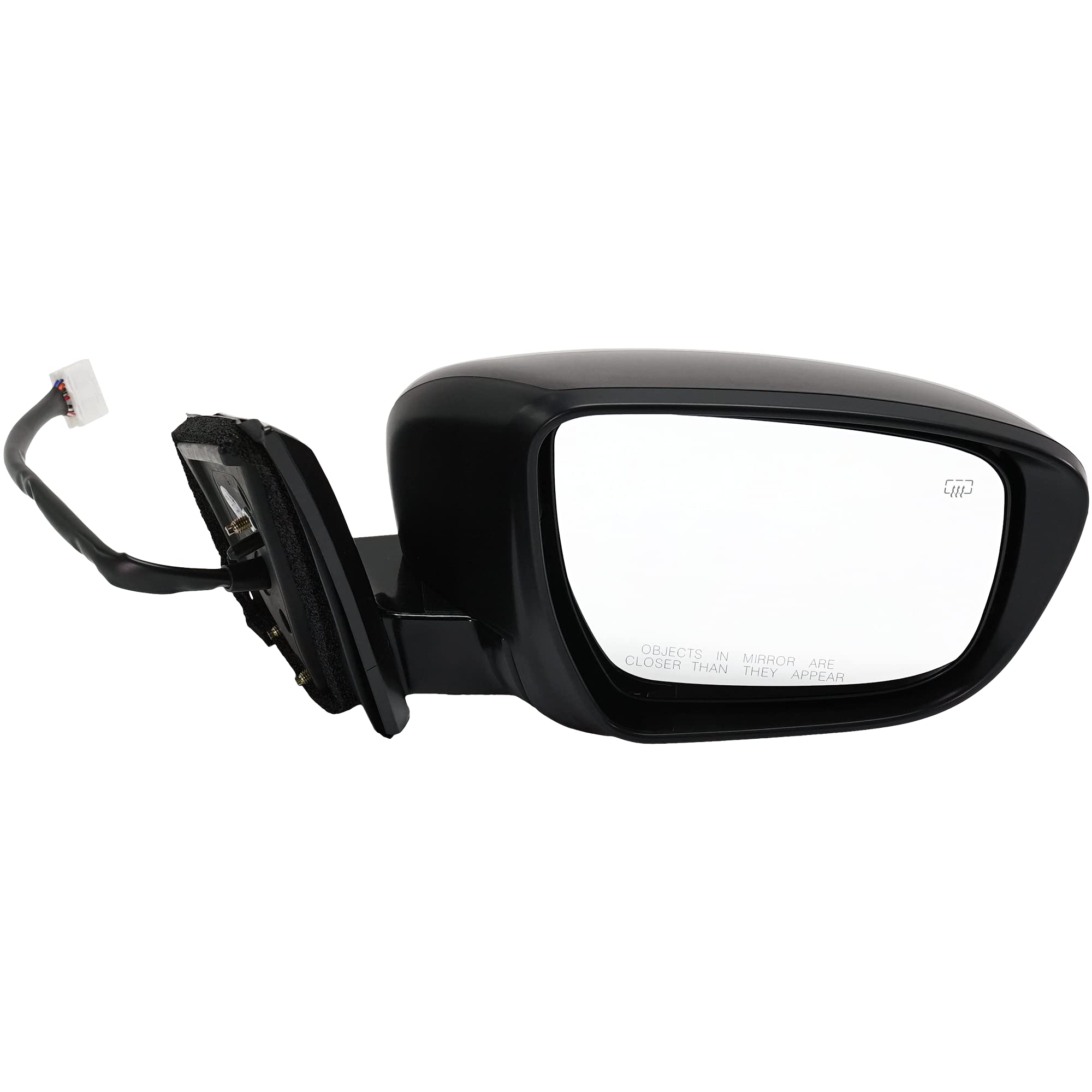 **2016-2023 Nissan Murano Passenger Side Power Heated Mirror with Signal Light & Memory - Paintable OEM Replacement for Garage & Daily Driving (Build Date March 2016+)**