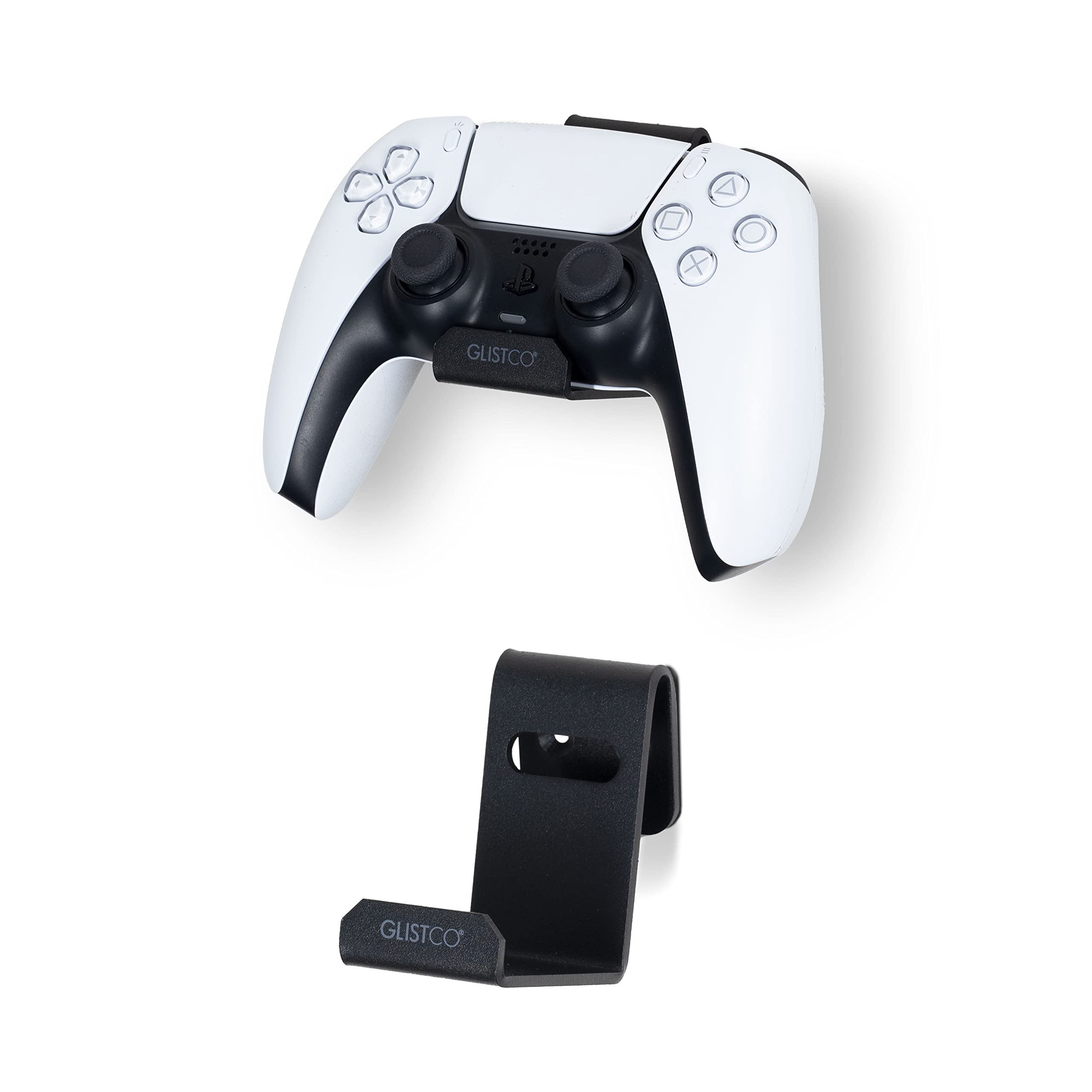 Universal Controller Wall Mount (2 Pack) - Secure & Adjustable Mana Hooks for PS5, Xbox, Nintendo Switch - Perfect for Gaming Room & Living Room Organization