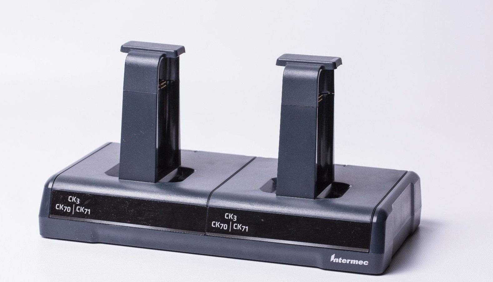 Intermec DX2A2BB10 4-Position Battery Charger for CK70/CK71 Series Mobile Computers - Includes North American Power Supply & Cord - Charges 4 Batteries Simultaneously - Ideal for Warehouse, Retail & Logistics Operations