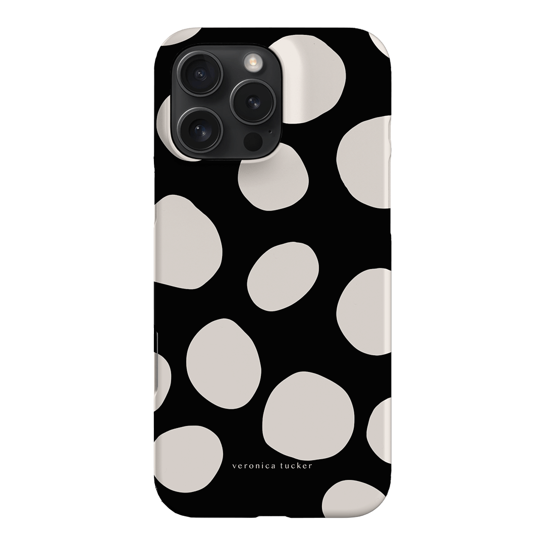 Premium Pebbles Noir Phone Case - Slim Protective Cover for iPhone & Samsung - Perfect for Everyday Use, Travel & Outdoor Activities