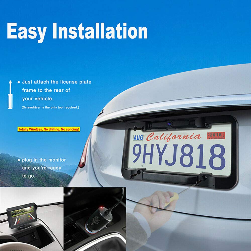 iMeshbean Wireless Backup Camera with 4.3