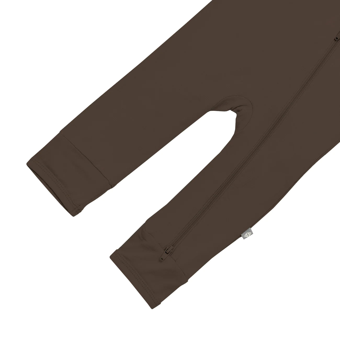 Stylish Zippered Romper for Women - Soft & Comfortable Jumpsuit in Espresso Brown - Perfect for Casual Outings, Loungewear & Travel