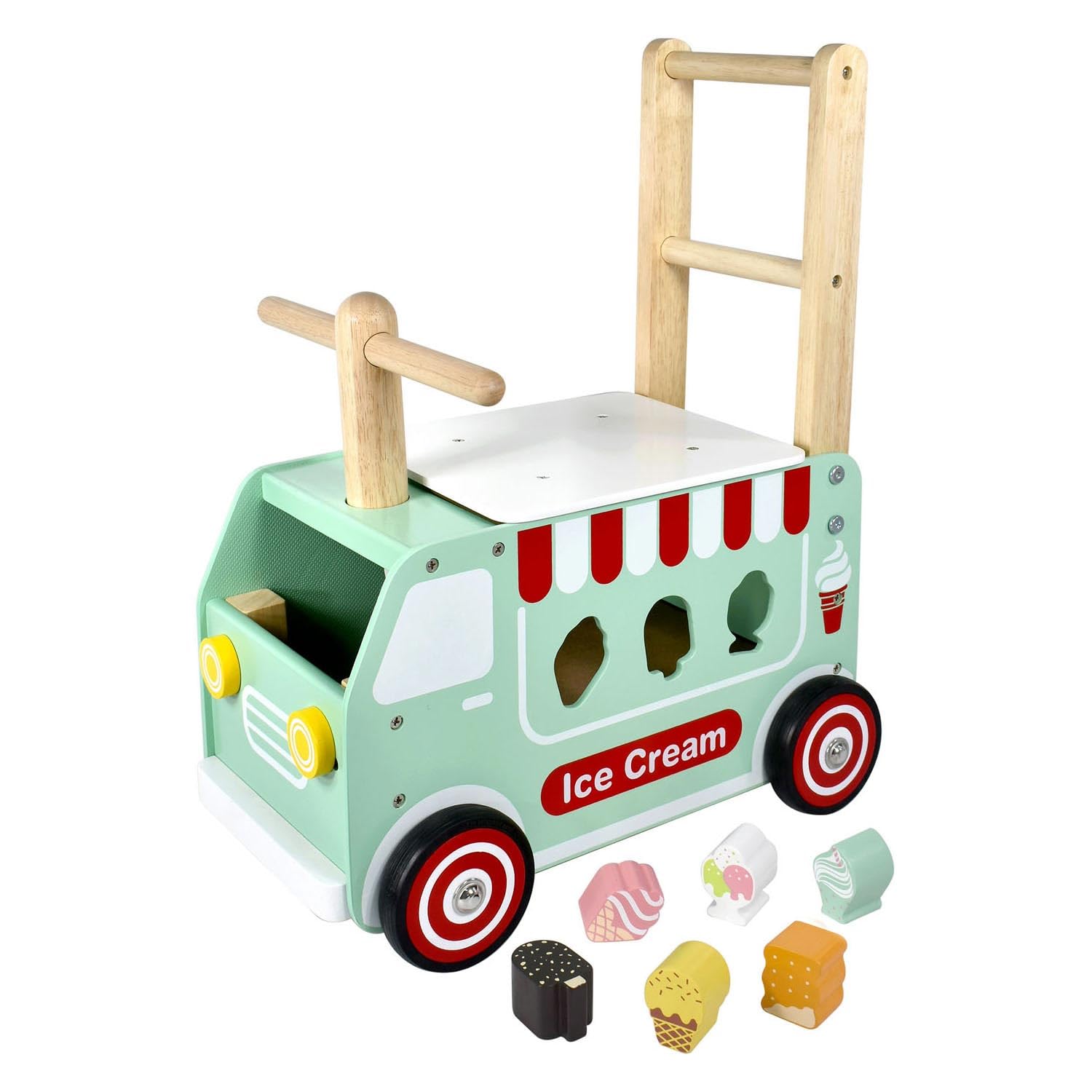 I'm Toy Ice Cream Cart - Pretend Play Toy for Kids, Fun Role-Playing Game for Toddlers & Preschoolers | Perfect for Indoor Play, Birthday Parties & Early Learning Activities