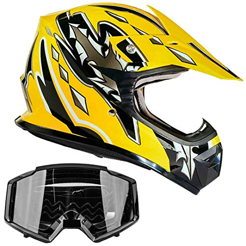Yellow w/ Black Goggles