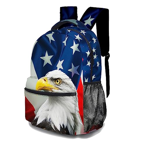 American Flag & Eagle