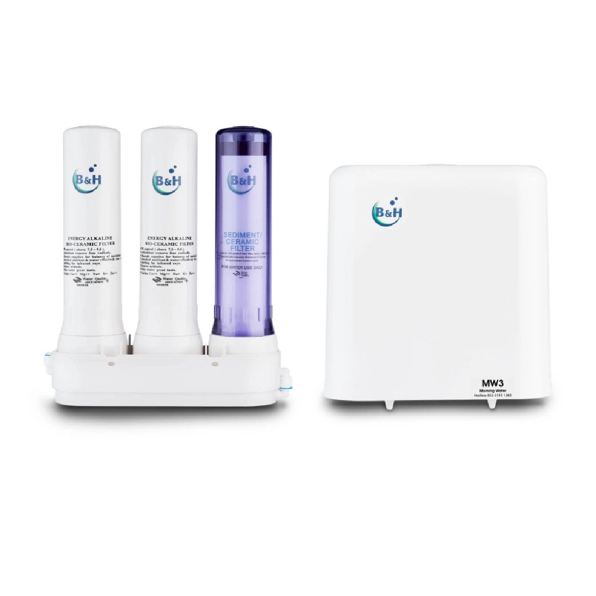 B&H Magic MW3 Alkaline Water Ionizer - Healthy Living & Hydration for Home, Office & Gym - Improve Water Quality & Wellness