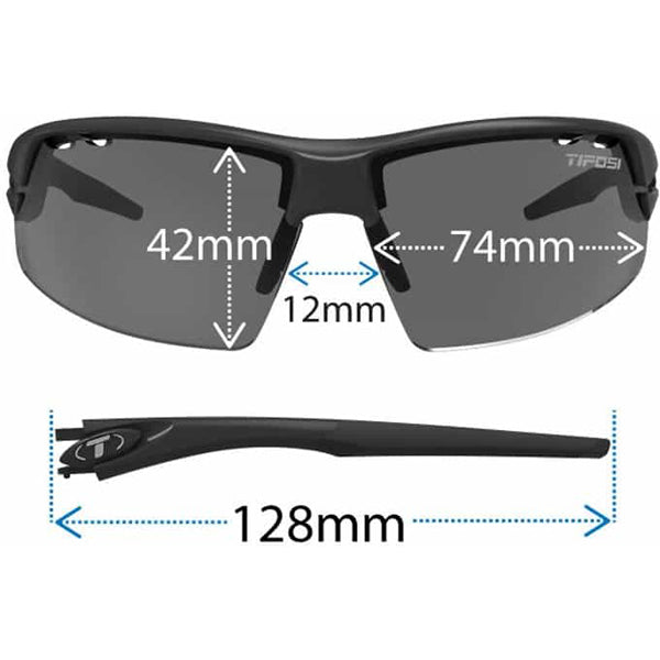 Crit Crystal Black/Enliven Bike Lens - Polarized Cycling Sunglasses for Men & Women - UV Protection, Anti-Glare, Lightweight for Road & Mountain Biking, Running, Outdoor Sports