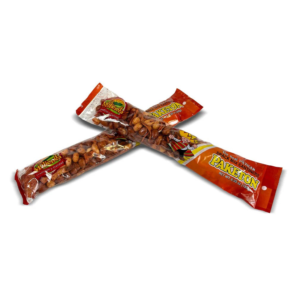 La Molienda Cacahuate Paketon Cantinero - Premium Roasted Peanuts, 10ct Bag - Perfect for Snacking, Parties & Bar Serving