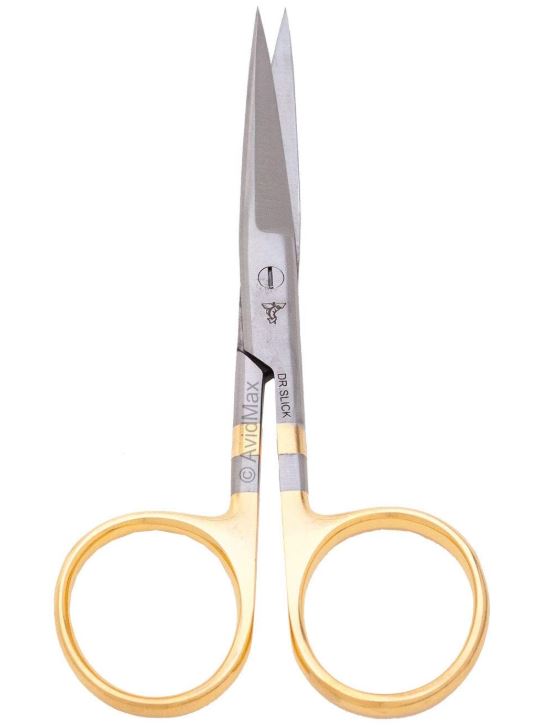 Professional 4.5 Inch Hair Cutting Scissors - Sharp Stainless Steel Barber Shears for Precision Haircuts, Styling & Trimming - Perfect for Salon, Home & Travel Use