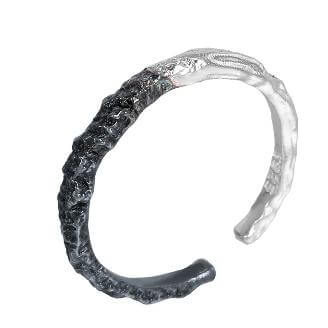 Scorch S925 Sterling Silver Gradient Rings for Women - Elegant Stackable Wedding Bands, Promise Rings & Fashion Jewelry - Perfect for Anniversary Gifts, Valentine's Day & Everyday Wear