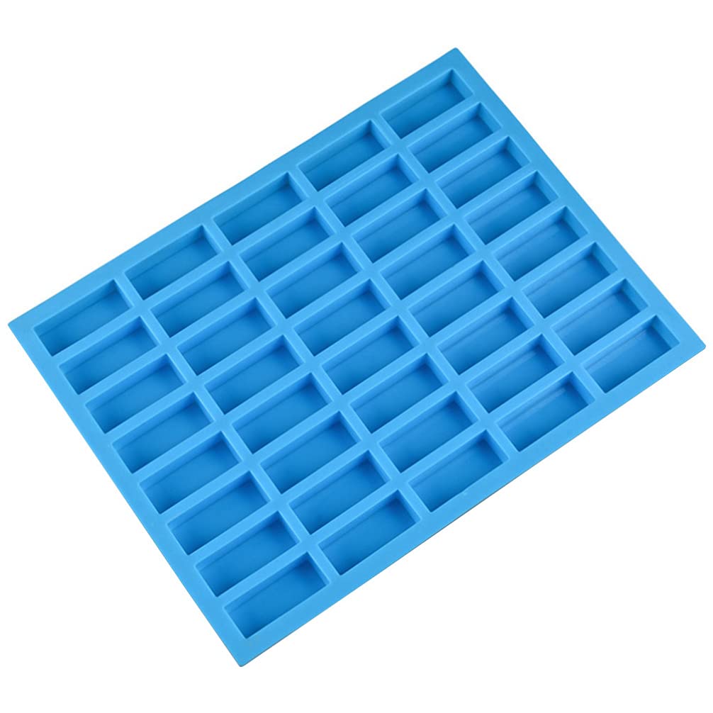 DOITOOL 40-Cube Silicone Ice Tray with Lid - Reusable Ice Maker, Baking & Candy Mold for Chocolate, Drinks & Cocktails - Perfect for Parties, Home Bars & DIY Treats
