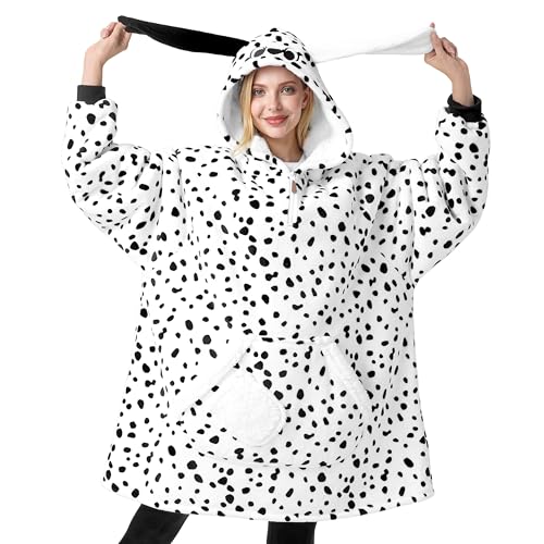 Black and White Dalmatian