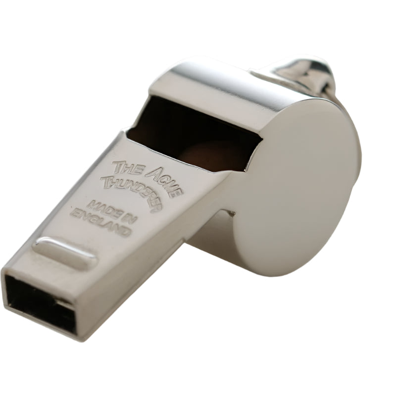 ACME Thunderer 58.5 Large Tapered Whistle - Loud Referee Whistle for Sports Games, Dog Training & Emergency Signaling