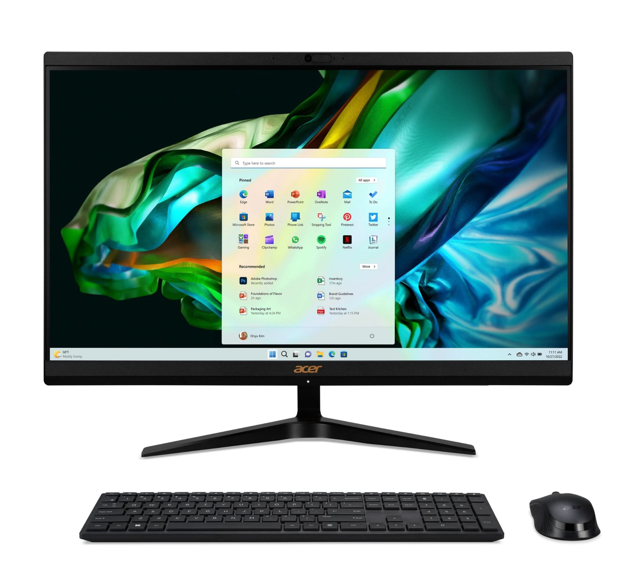 Acer Aspire C24 1800 All-in-One Desktop Computer - 23.8