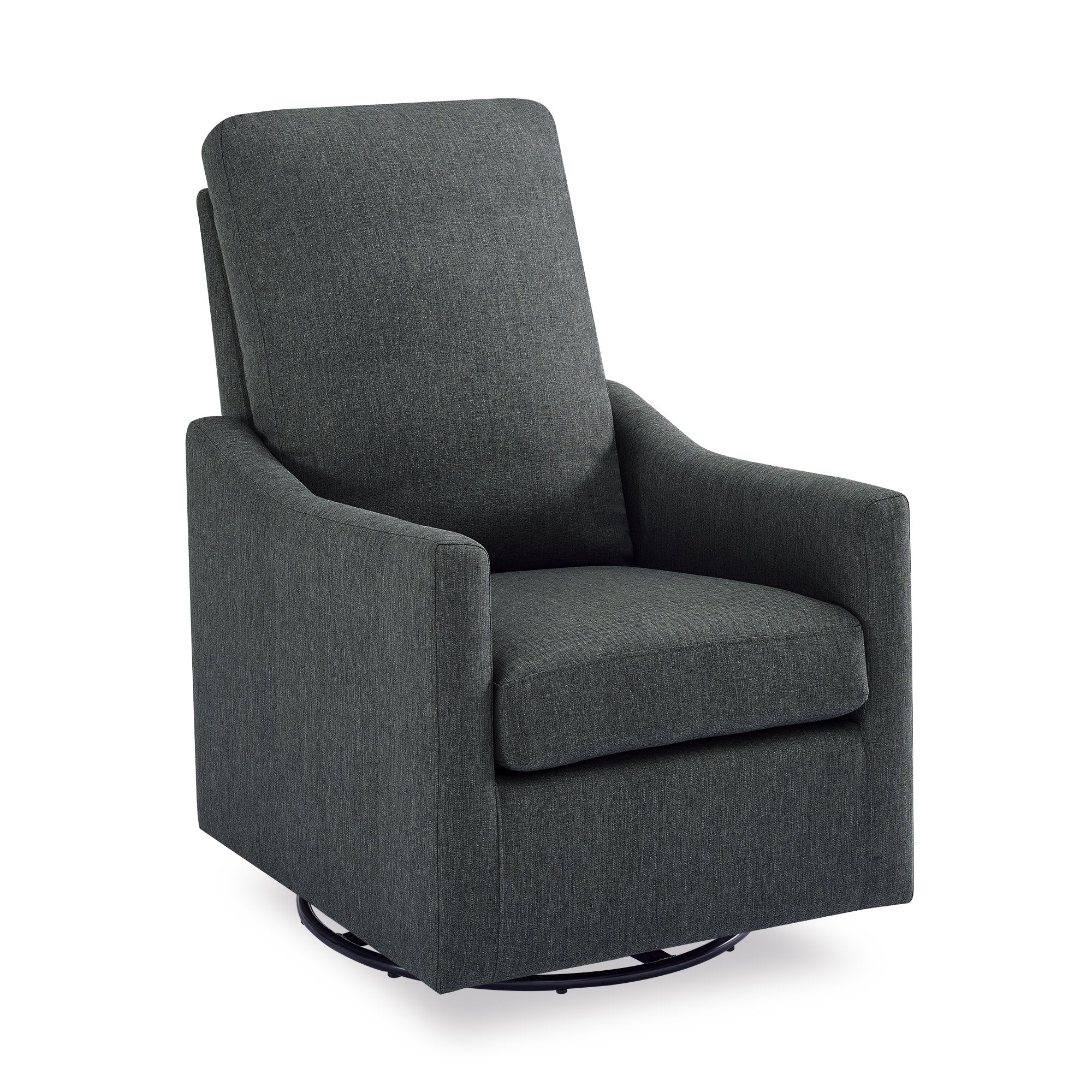 Adley Nursery Glider Swivel Rocker Chair - Comfortable Baby Rocking Chair for Nursery, Breastfeeding & Relaxation - Perfect for Nurseries, Bedrooms & Living Rooms