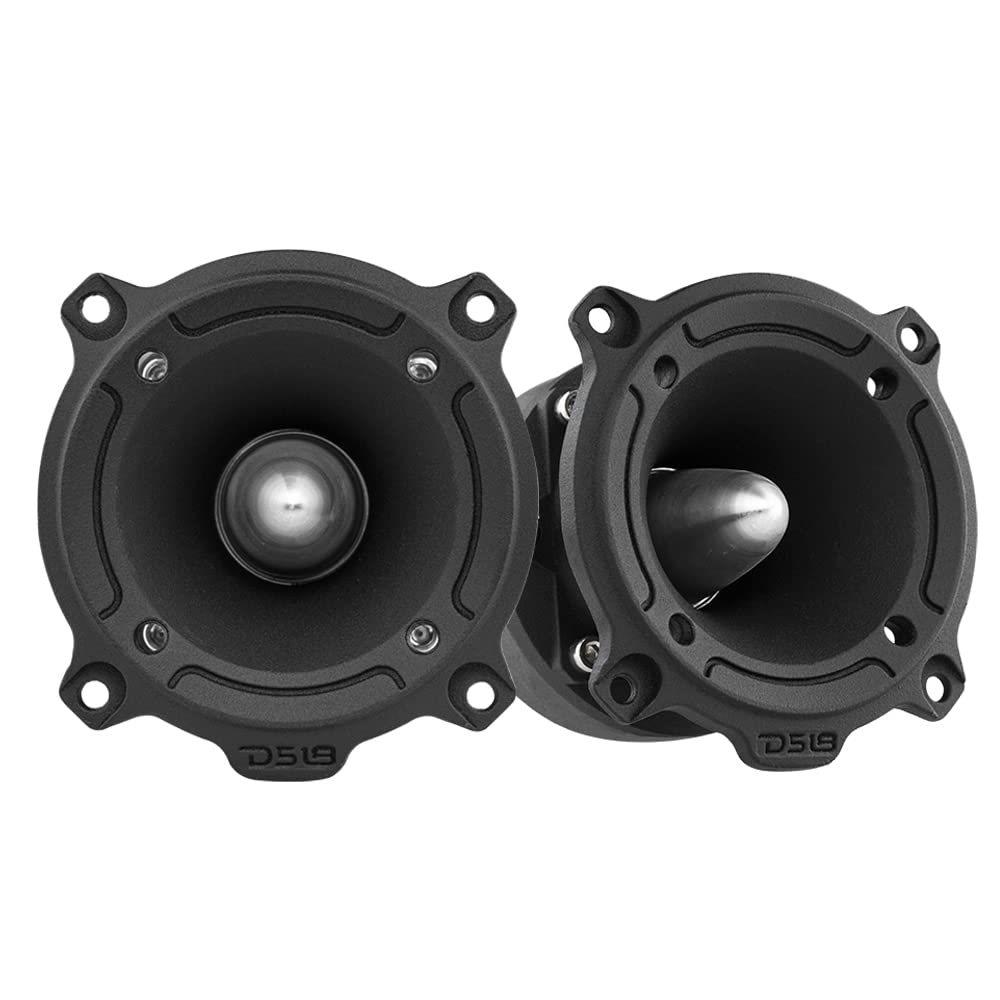 DS18 PRO-TW220B 3英寸铝制超子弹高音喇叭 - 240W最大功率，120W RMS，内置分频器，104dB高灵敏度 - 适用于汽车音响和家庭影院系统