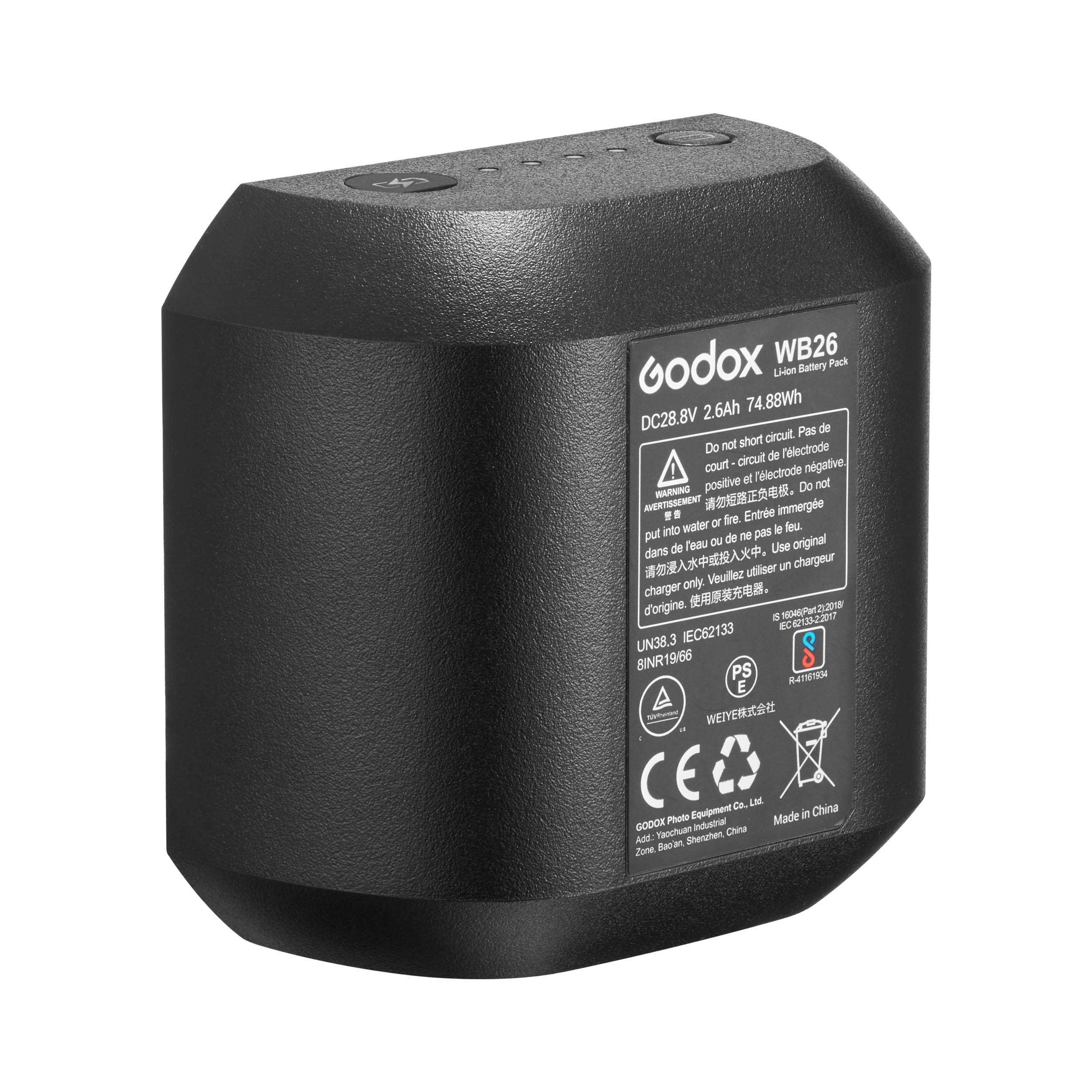 Godox AD600ProII Professional Outdoor Battery-Powered Flash - Powerful Strobe for Photography, Portraits & Events - Perfect for Studio, Wedding & Outdoor Shoots
