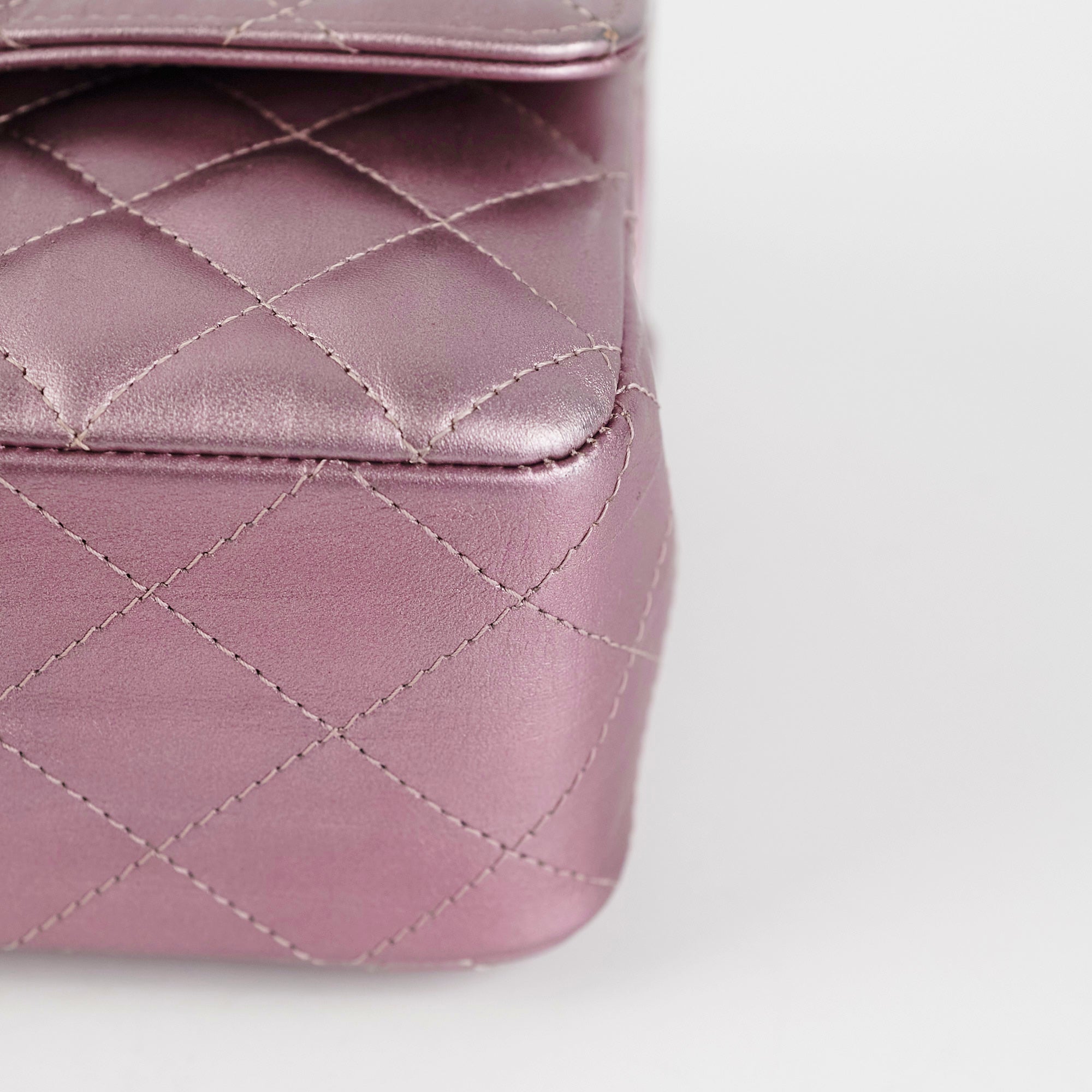 Chanel Mini Rectangular Iridescent Purple Crossbody Bag - Luxury Designer Handbag for Women | Perfect for Evening Parties, Date Nights & Special Occasions