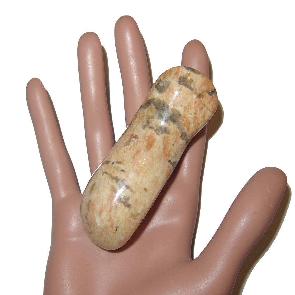 Zebradorite Wand for Stress & Anxiety Relief - Natural Stone Massage Tool for Relaxation, Meditation & Healing Therapy