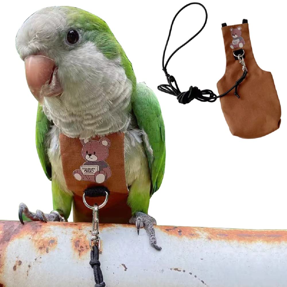 Reusable Waterproof Parrot Diapers & Bird Flight Suits - 4XL Pet Bird Clothes Without Rope | Comfortable & Washable Bird Supplies for Cockatoos, Macaws, Parakeets | Perfect for Indoor Play, Training & Travel