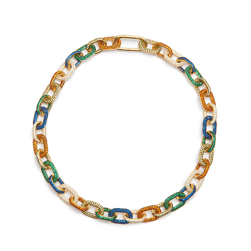 Ellis Collar Necklace for Women - Elegant Gold Plated Choker with Adjustable Chain | Perfect for Parties, Weddings, and Everyday Wear