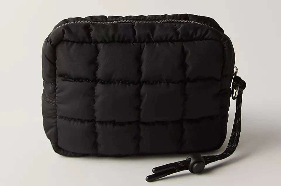 Quilted Mini Crossbody Phone Case - Stylish & Protective for iPhone 14/13/12/11 Pro Max - Perfect for Travel, Shopping & Everyday Use