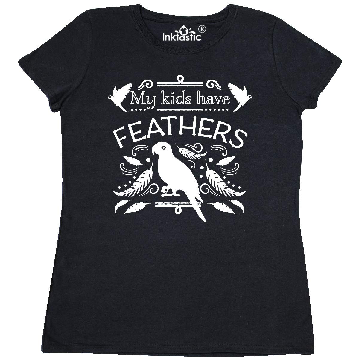 Inktastic Bird Family Pets Women's T-Shirt - Perfect for Pet Lovers & Moms