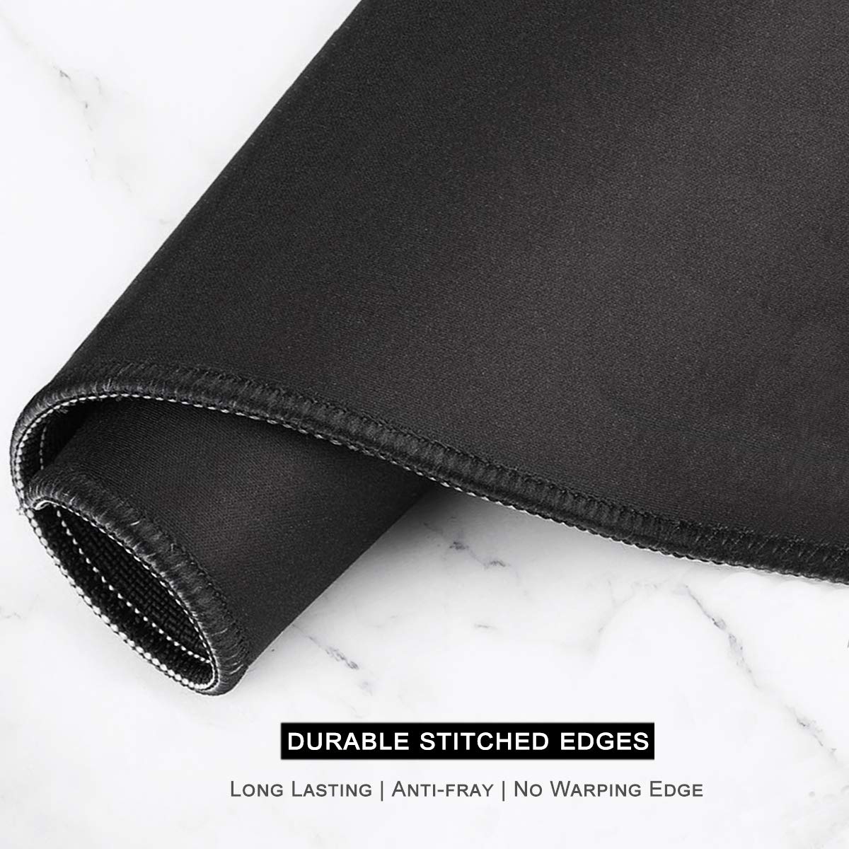 Auhoahsil XXL Gaming Mouse Pad - Non-Slip Desk Mat for Office & PC Gaming (35.5x15.7in)