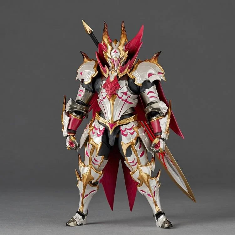 Amazing Yamaguchi Revoltech Complex Hunter Figure - Malzeno Armor Set | Monster Hunter Rise: Sunbreak Action Figure NR021 | Perfect for Collectors & Gaming Display