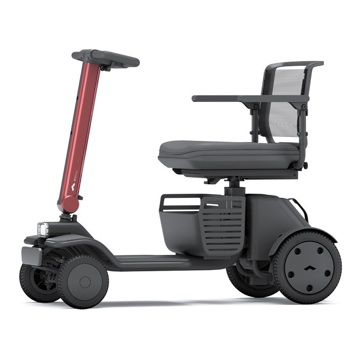 WHILL Model R 4 Wheel Mobility Scooter - Lightweight Electric Wheelchair for Adults & Seniors - Indoor/Outdoor Use for Shopping, Travel & Daily Activities
