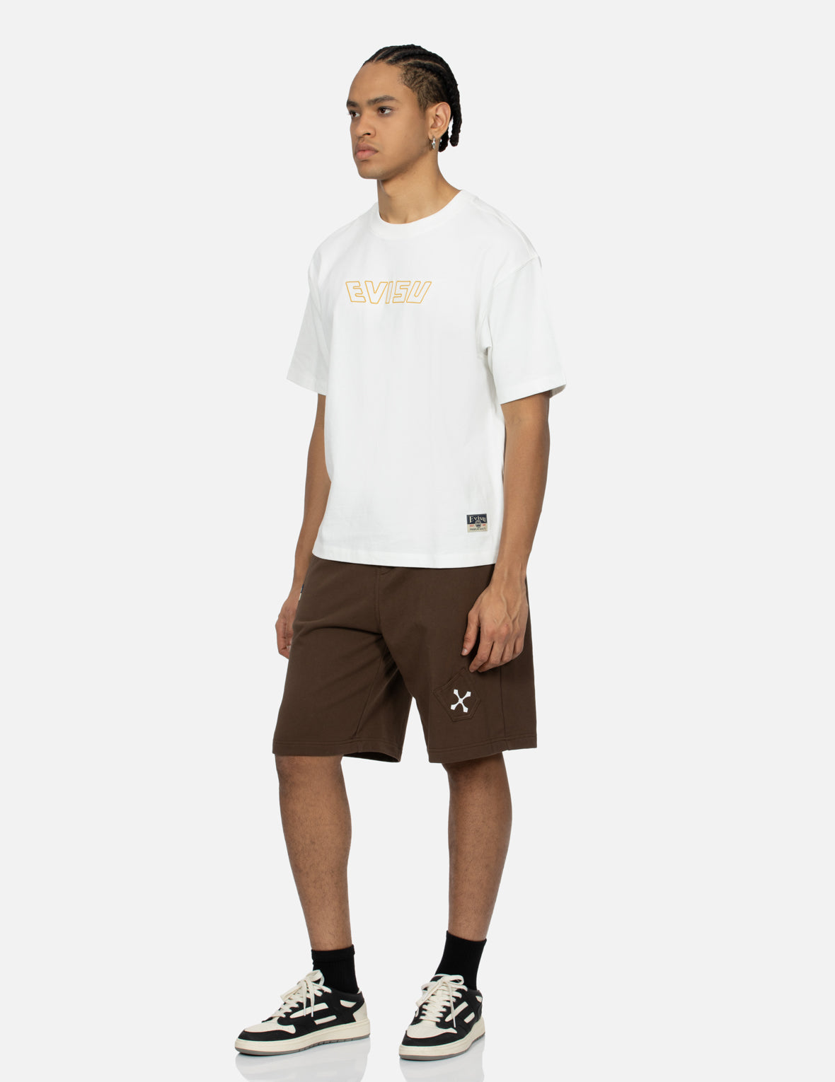 Custom Logo Embroidery T-Shirt with Seagull & Carp Print - Relaxed Fit for Men & Women - Perfect for Casual Wear, Beach Outings & Outdoor Activities
