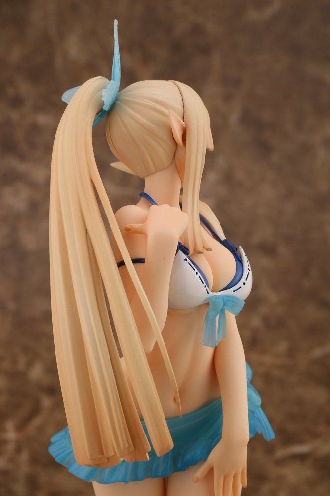 Shining Resonance Kirika Towa Alma 1/7 Scale Swimsuit Figure - Limited Edition with DLC Appendix | Anime Collectible for Display & Gaming Enthusiasts