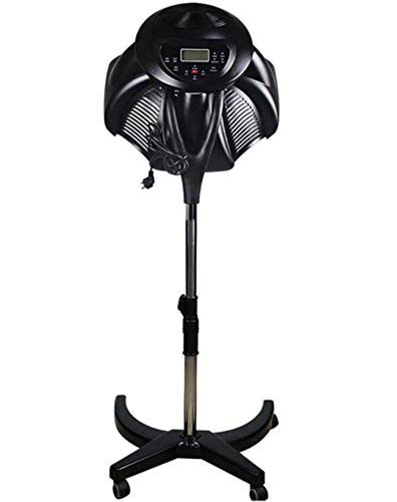Professional Salon Heater - Adjustable Standing Hair Care & Baked Oil Machine for Hair Coloring & Perm - Home & Salon Use - Black (Section A) | Perfect for Hair Styling, Deep Conditioning & Salon Treatments