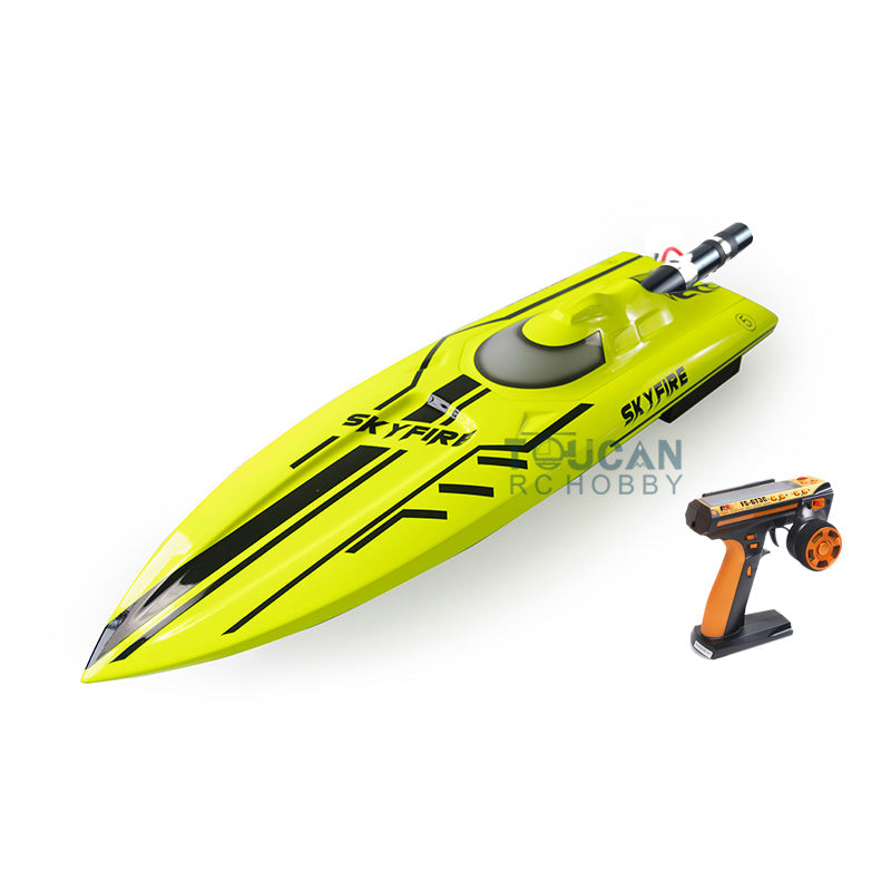 **Skyfire Red 30CC Gasoline Racing RC Boat - G30D DIY Model with Fiber Glass Body (1190x325x210mm) | High Speed 60-65km/h | Perfect for Racing, Hobbyists & Water Sports**
