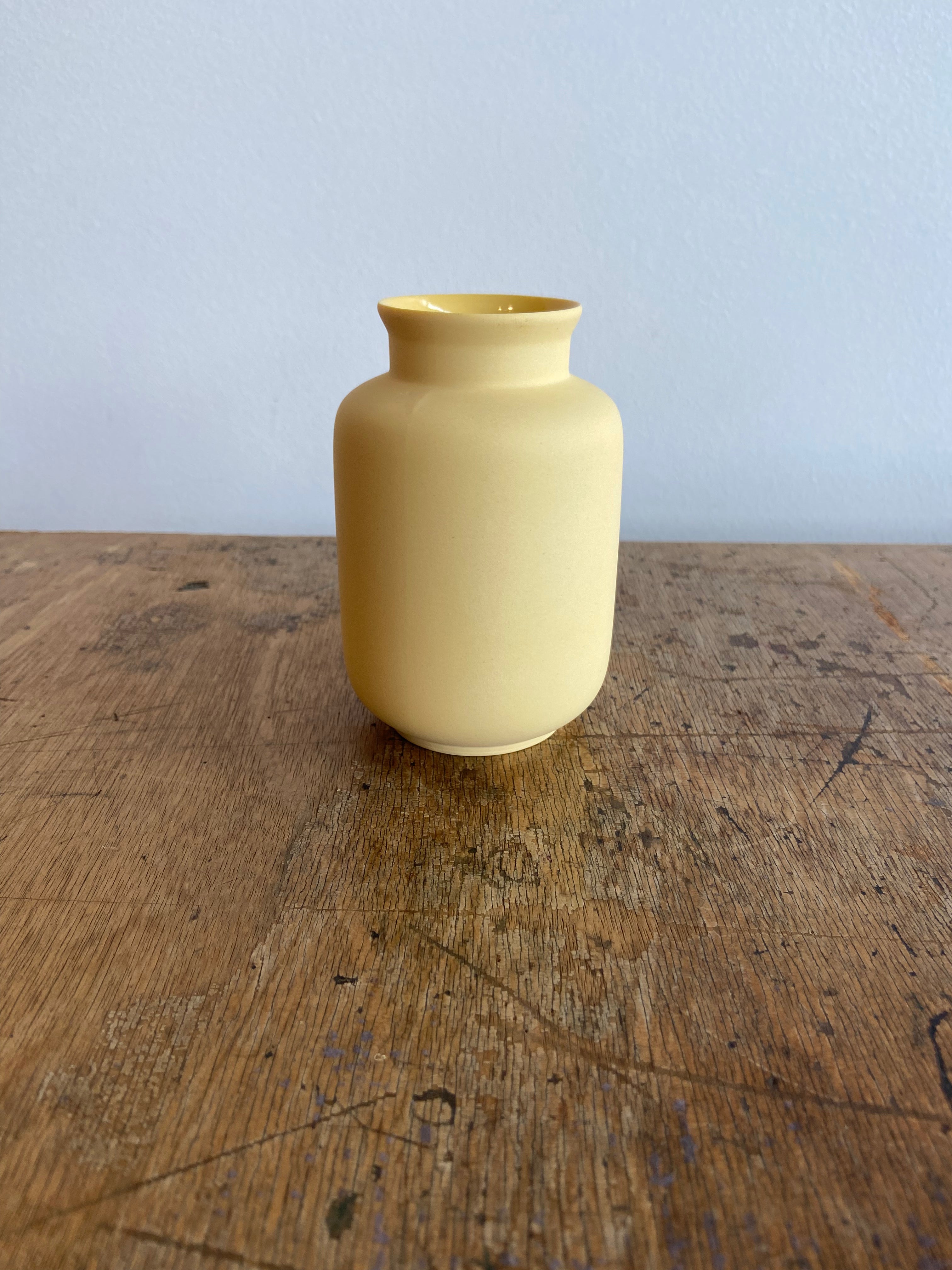 Antique Chinese Middle Kingdom Bud Vase Milk Jar - Handcrafted Ceramic Floral Arrangement Vase for Home Decor, Wedding Centerpieces & Boho Style Interiors