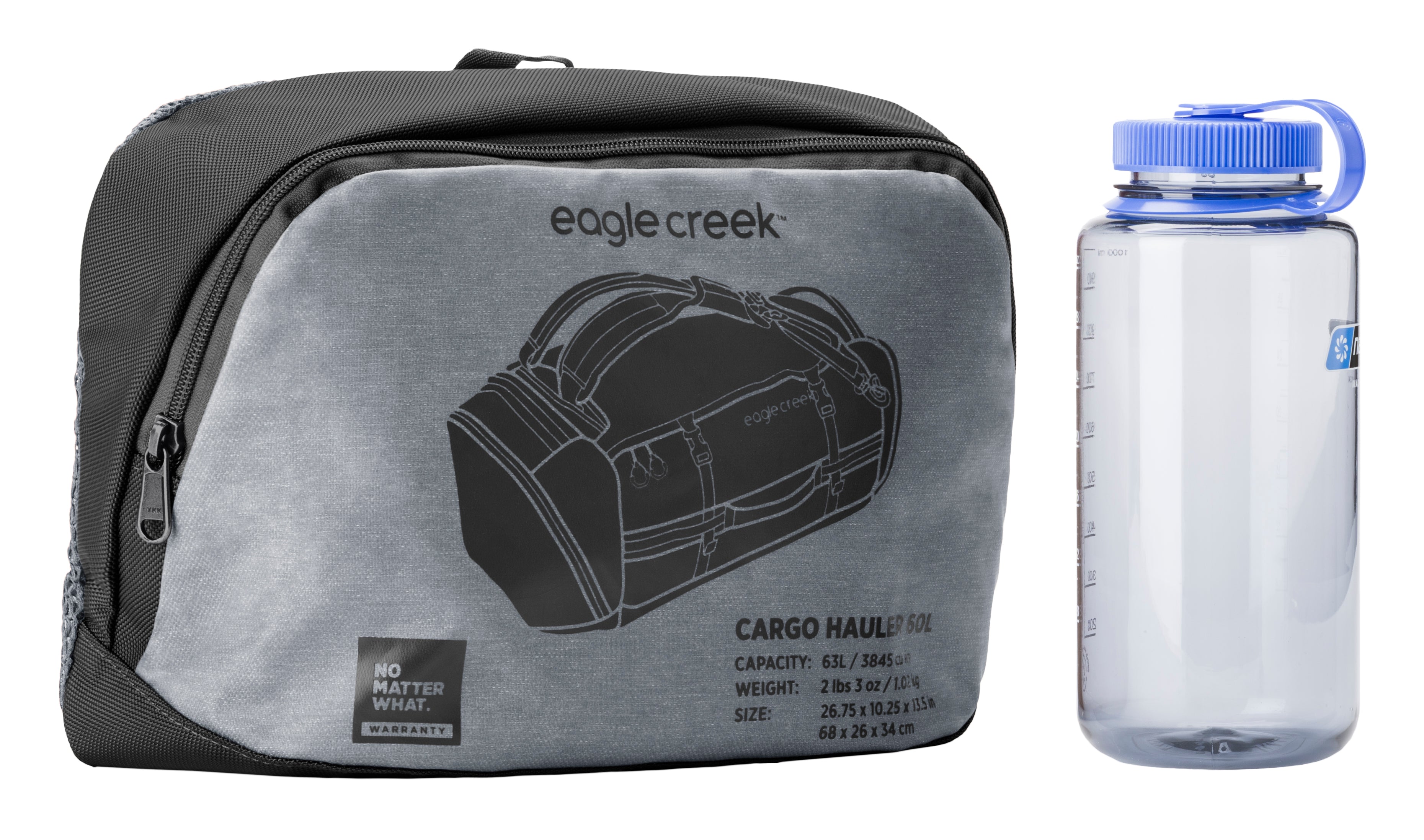 Eagle Creek Cargo Hauler Duffel Bag 60L - Waterproof Travel Duffel for Camping, Hiking & Adventure Gear Storage | Perfect for Outdoor Trips & Air Travel