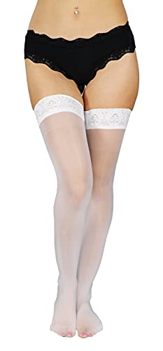 White - Thigh High
