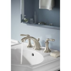 Kohler K-2287-8-96 Pedestal Bathroom Sink Bowl in Biscuit Color - Perfect for Modern & Traditional Bathroom Vanities, Powder Rooms & Guest Baths