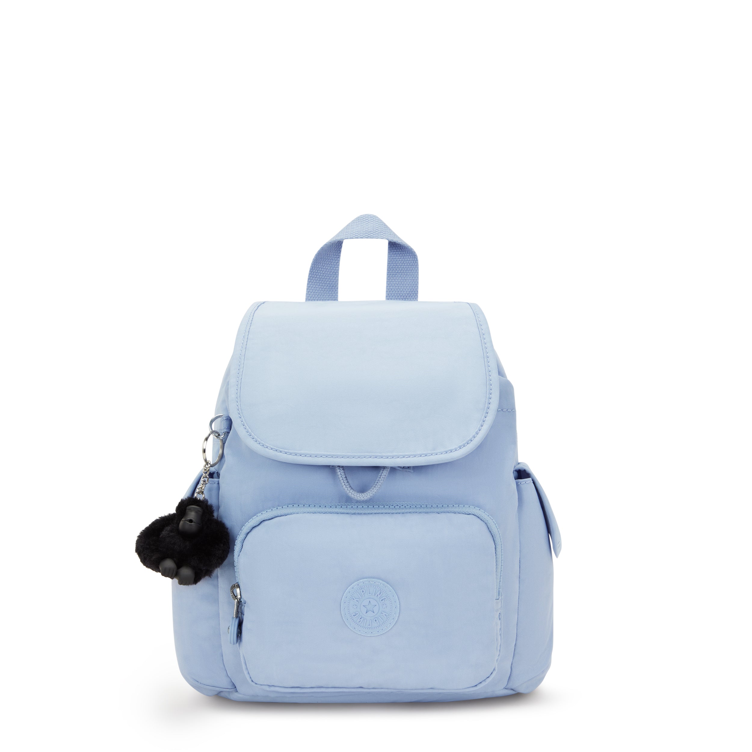 Kipling City Pack Mini Backpack for Women - Lightweight Travel Daypack, Cloudy Sky Blue | Perfect for Commuting, School & Outdoor Adventures