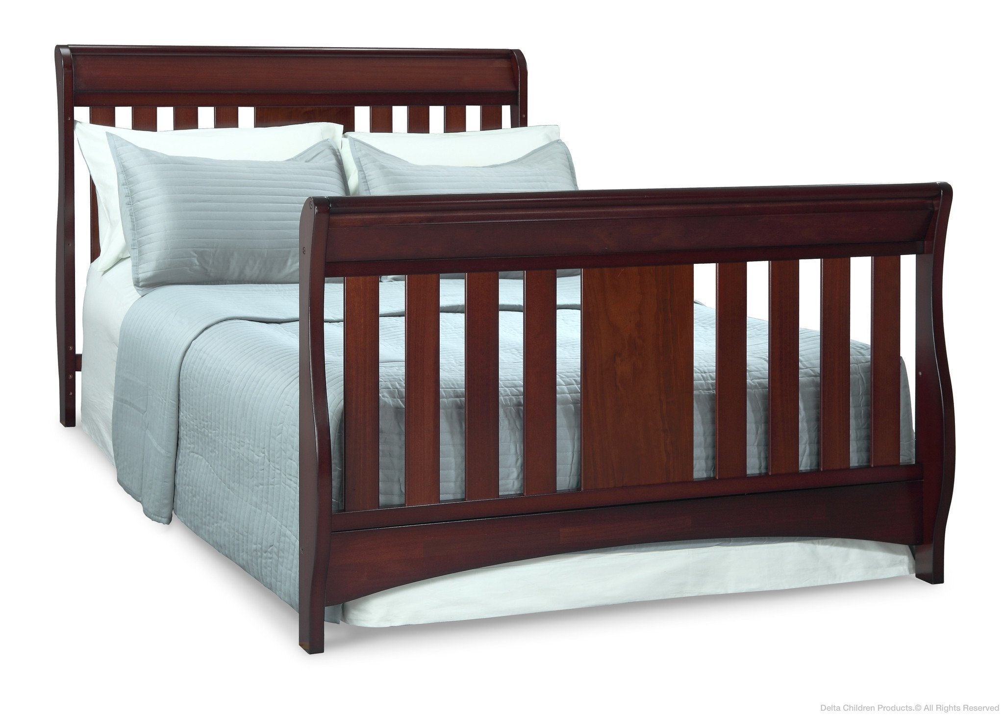 Oberon 4-in-1 Convertible Baby Crib - Toddler Bed, Daybed & Full-Size Frame - Perfect for Nursery, Bedroom & Growing Kids