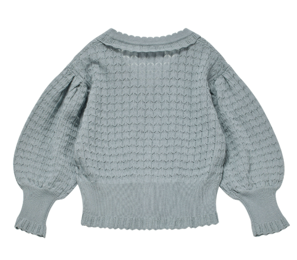 CERA UNA VOLTA AUDE CARDIGAN for Girls (12-16 Years) - Stylish Knit Sweater for School, Casual Wear & Layering