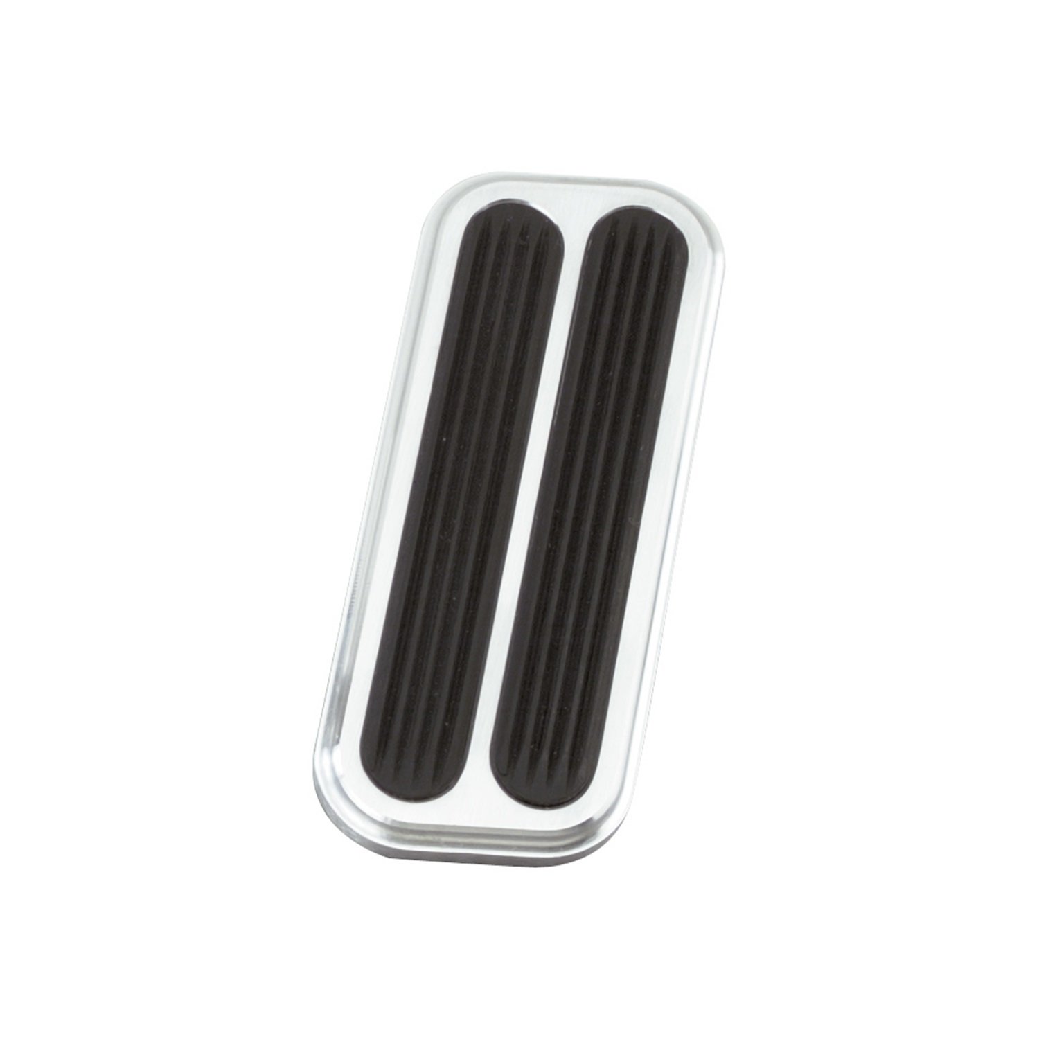 Lokar BAG-6085 Billet Aluminum Throttle Pad with Rubber Grip - High-Performance Foot Rest for Motorcycles, Cars & Off-Road Vehicles - Perfect for Racing, Cruising & Custom Builds