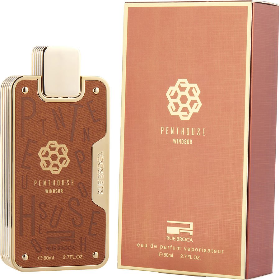 Afnan Rue Broca Penthouse Windsor 80ML EDP Spray for Men & Women - Luxury Unisex Perfume for Date Night & Special Occasions