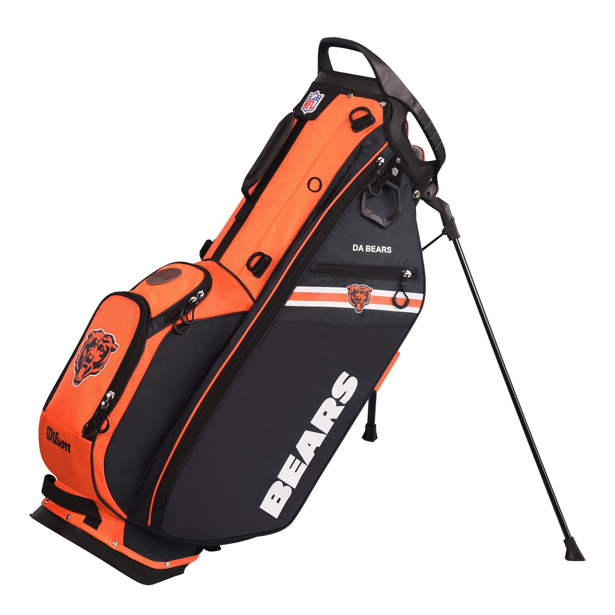 Wilson NFL Official Licensed Golf Bag - Durable & Lightweight for Men & Women | Perfect for Tournaments, Driving Range & Travel
