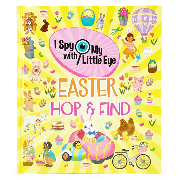 Easter Hop and Find Game - I Spy With My Little Eye Activity for Kids - Fun Easter Egg Hunt & Scavenger Hunt for Family, Classroom & Party Games