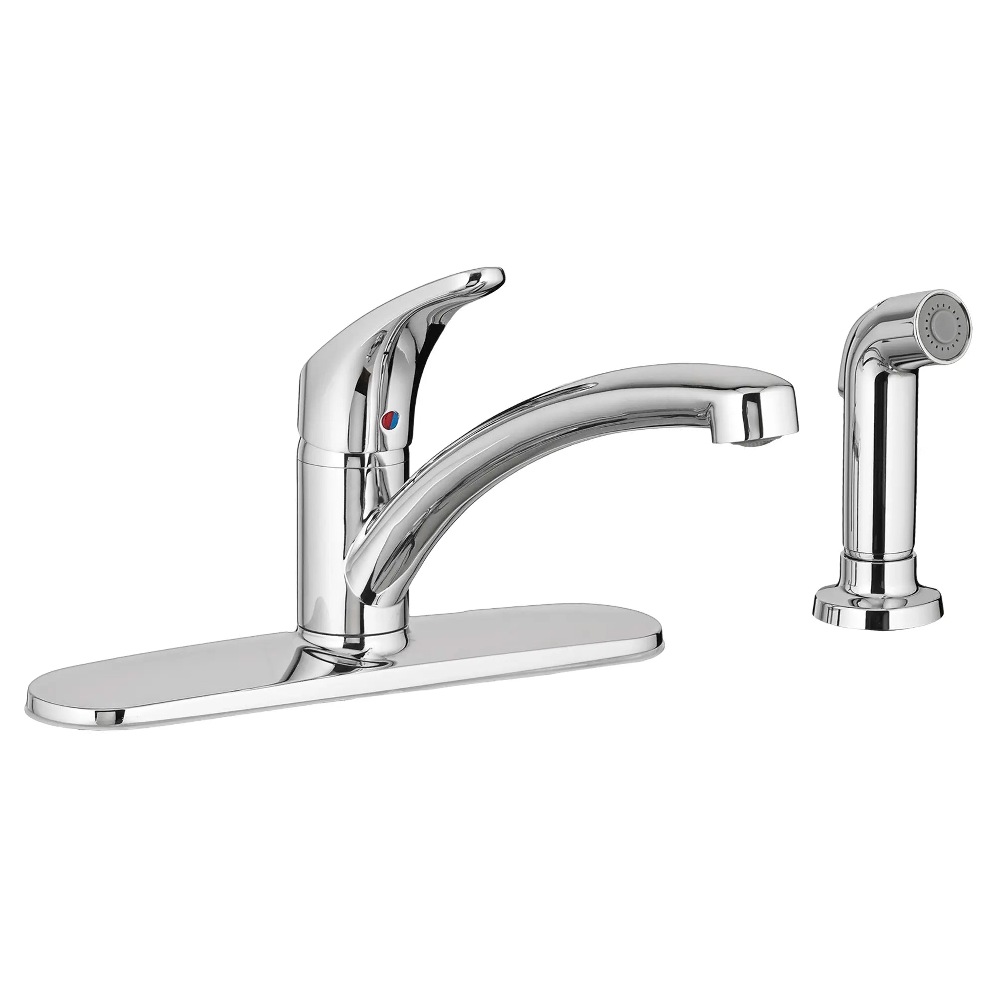 Colony PRO Single Handle Kitchen Faucet with Pull Down Sprayer - 1.5 GPM Low Flow, Lead-Free Design - Perfect for Modern Kitchens, Restaurant Prep Areas & RVs