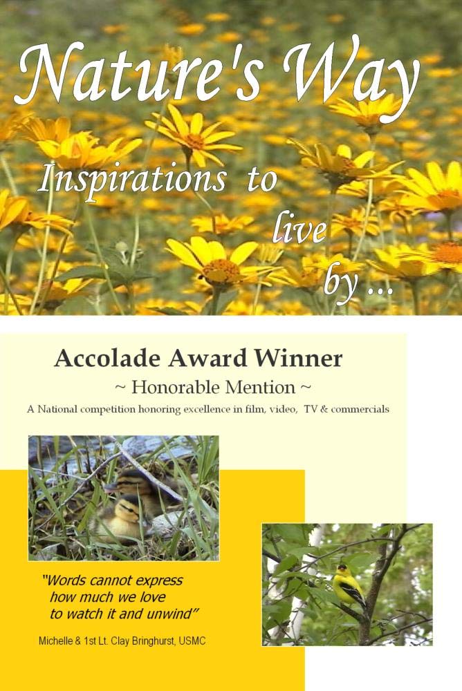 Nature's Way Inspirations To Live By - Motivational Wall Art Decor for Home & Office - Perfect for Living Room, Bedroom or Workspace Inspiration