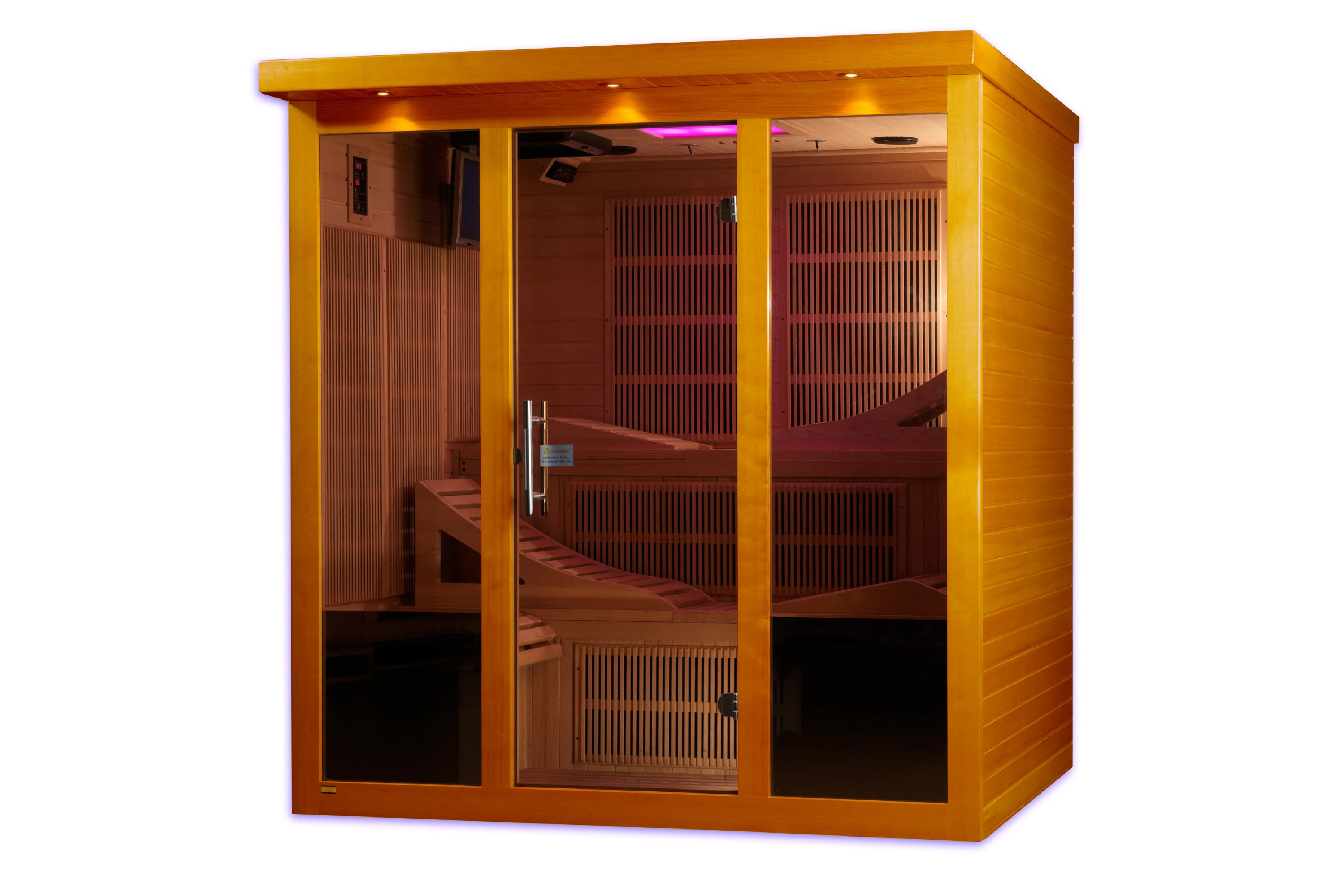 Dynamic Monaco Elite 6-Person Ultra Low EMF Far Infrared Sauna for Home Spa, Detox & Relaxation - Perfect for Wellness & Recovery