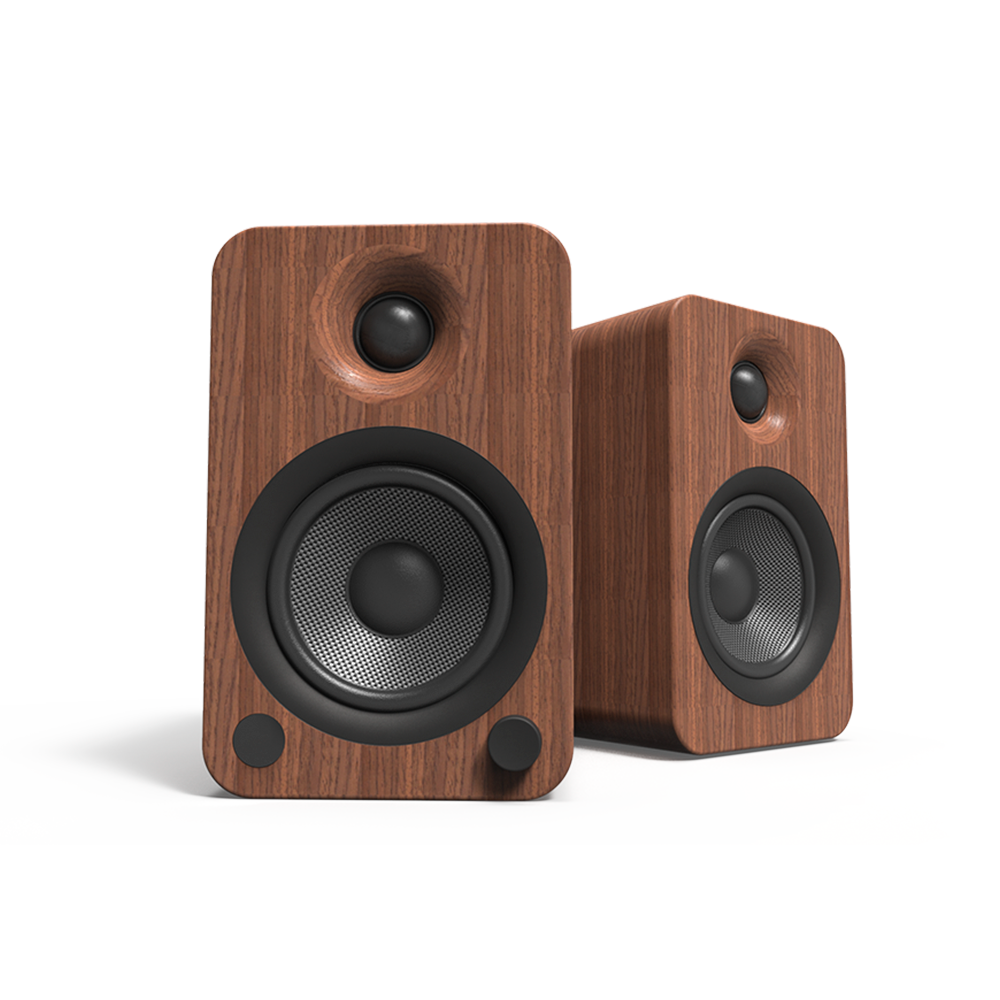 Kanto YU4 Powered Bookshelf Speakers - Premium Audio for Home & Studio - Perfect for Music, Movies & Gaming