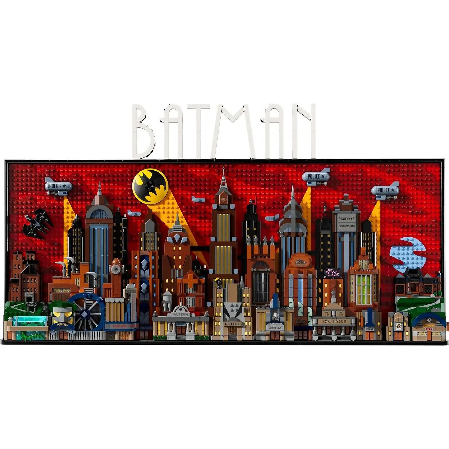 LEGO DC Batman: The Animated Series Gotham City 76271 Building Set | Collectible Superhero Toy for Adults & Kids | Perfect for Display & Play